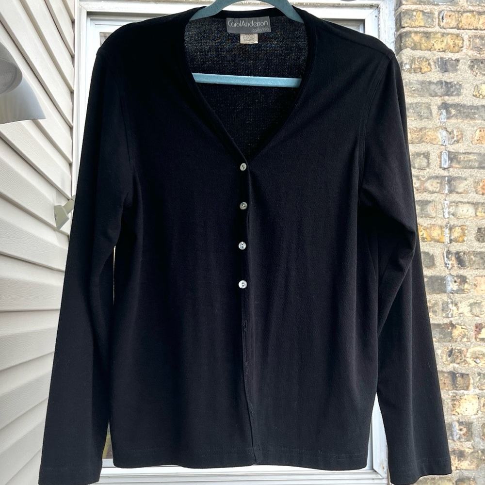 Carol Anderson California Vintage Floral Maxi Dress with Cardigan Sz Medium Tall - Picture 11 of 15